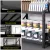 Giantz 2x Garage Shelving Rack 0.9M Heavy Duty Steel, 200kg Per Shelf, Adjustable Workbench Storage, Black