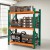 Giantz 1.2m x 1.5m Heavy Duty Garage Shelving Rack, 3 Tier, Industrial Steel, 200kg Per Shelf, Adjustable, Green Giantz 1.2m x 1.5m Heavy Duty Garage Shelving Rack, 3 Tier, Industrial Steel, 200kg Per Shelf, Adjustable, Green