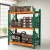 Giantz 1.2m x 1.5m Heavy Duty Garage Shelving Rack, 3 Tier, Industrial Steel, 200kg Per Shelf, Adjustable, Green