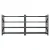 Giantz 4M x 1.8M Steel Garage Shelving Rack, Heavy Duty 200kg Per Shelf, Adjustable, Black, Set of 2 Units