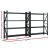Giantz 4Mx2M Heavy Duty Garage Shelving Warehouse Rack Black, Steel, 200kg per Shelf, Adjustable, Rust-Resistant Giantz 4Mx2M Heavy Duty Garage Shelving Warehouse Rack Black, Steel, 200kg per Shelf, Adjustable, Rust-Resistant