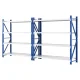 Giantz 4M x 2M Heavy Duty Steel Garage Shelving Rack, 200kg Shelf Load, Adjustable, Blue, Set of 2