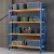 Giantz 2.4M x 2M Heavy Duty Garage Shelving Rack, Steel Warehouse Pallet Storage, 200kg/Shelf, Blue, 4 Tier