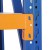 Giantz 2.4M x 2M Heavy Duty Garage Shelving Rack, Steel Warehouse Pallet Storage, 200kg/Shelf, Blue, 4 Tier