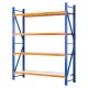 Giantz 2.4M x 2M Heavy Duty Garage Shelving Rack, Steel Warehouse Pallet Storage, 200kg/Shelf, Blue, 4 Tier