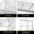 Giantz 3m x 2m Heavy Duty Garage Shelving Rack, Industrial Steel, 200kg Per Shelf, Adjustable, Black, 4 Tiers